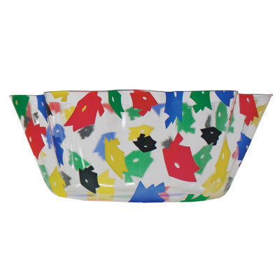 Grad Motarboard 8" Plastic Fluted Bowl