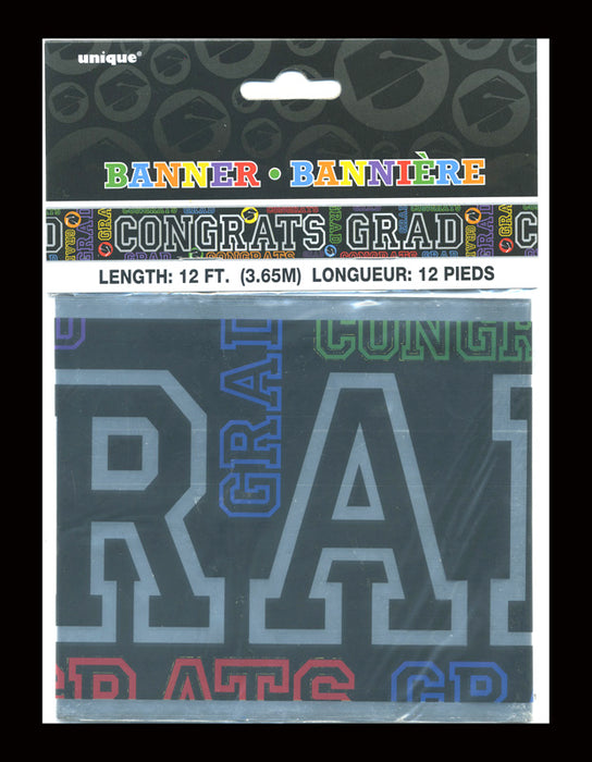 Grad Party Foil Banner - Unique