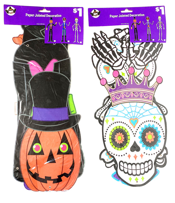 Halloween Paper Jointed Decoration