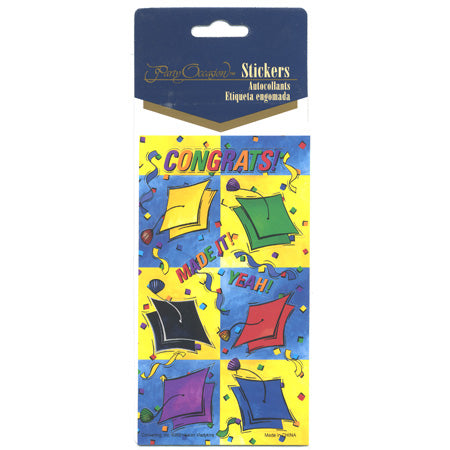 Graduation Celebration Stickers